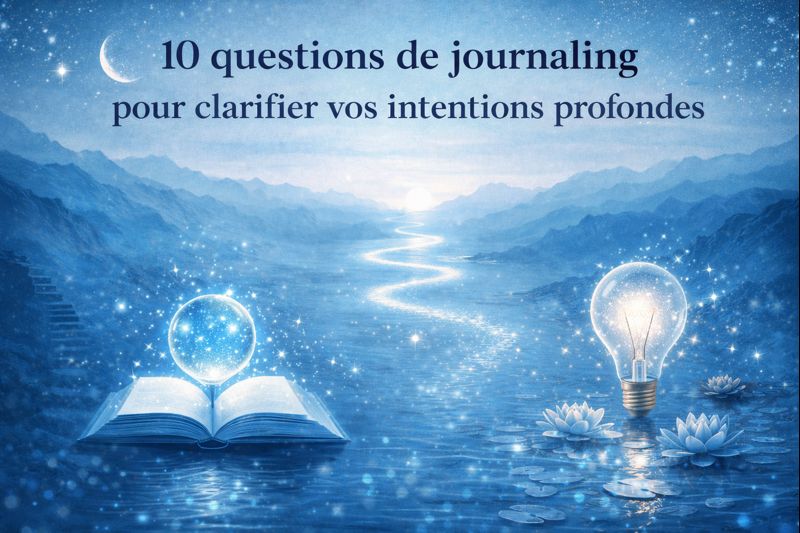 10 questions de journaling pour clarifier vos intentions profondes