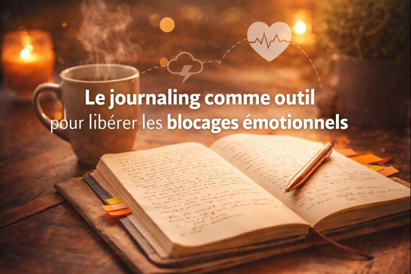 Le journaling comme outil pour libérer les blocages émotionnels