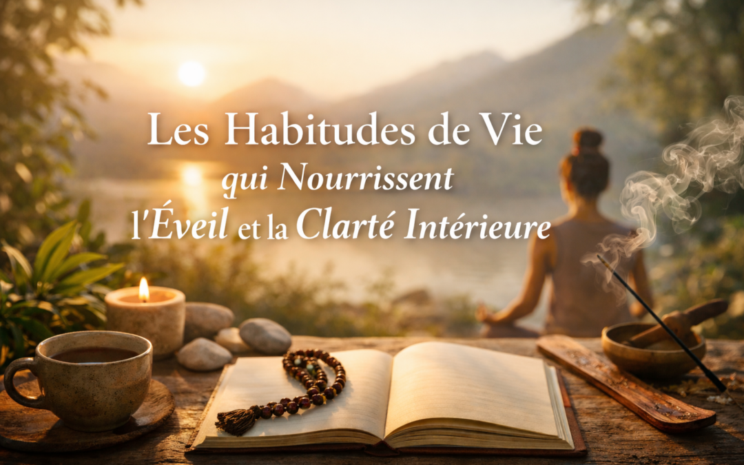 Les habitudes de vie qui nourrissent l’éveil et la clarté intérieure