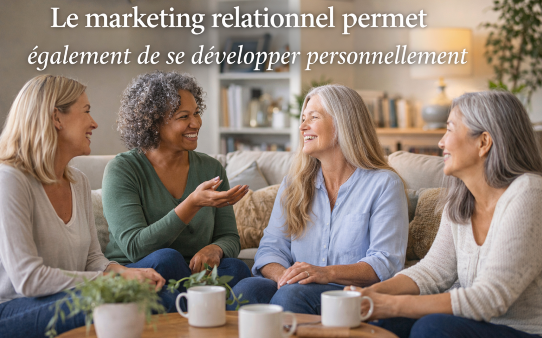 Le marketing relationnel permet également de se développer personnellement